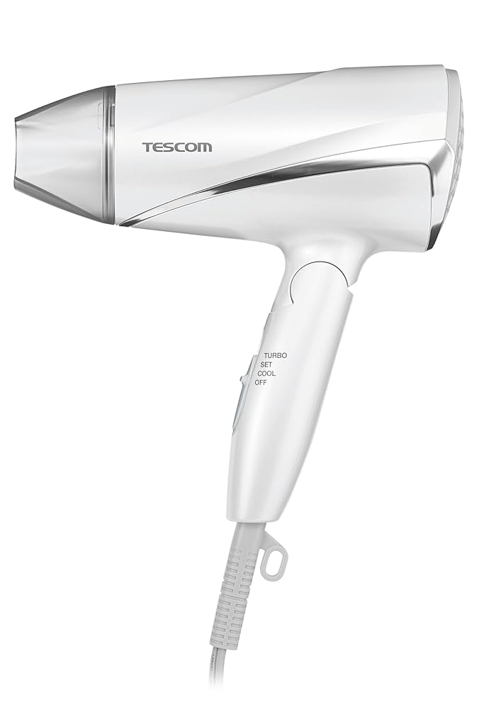 TESCOM ヘアドライヤー マイナスイオン ホワイト ELECOM テスコム TESCOM マイナスイオン ヘアドライヤー ハンド